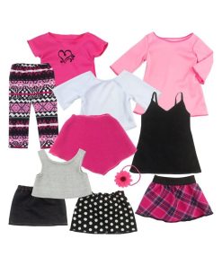 Sophia's - Teamson Kids Ensemble de vêtements de printemps 11 pièces pour poupées- 18" - N/A