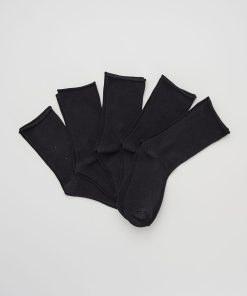 Lot de 5 paires de chaussettes - noir