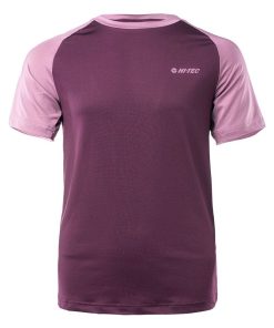 Hi-Tec - T-shirt MIKIA - Violet foncé