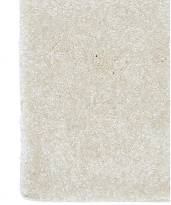 Tapis salon 160x230 EPAISSIA Blanc fabriqué en Europe idéal pour le salon - Blanc