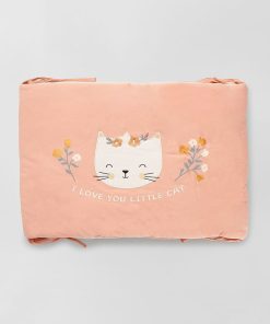 Tour de lit - rose