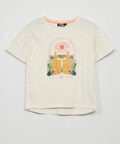 T-shirt 'Jurassic Park' - Beige