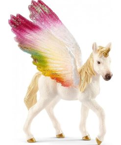 Licorne ailée arc-en-ciel, poulain - N/A