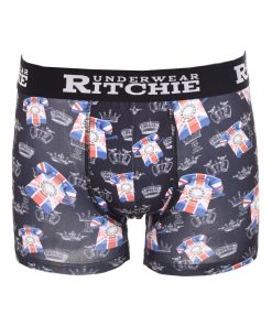 Boxer motifs ROKE BOY - Noir