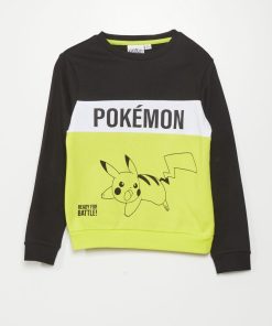 Sweat 'Pikachu' - noir/jaune
