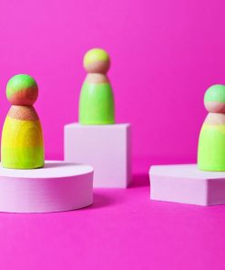 Les 3 amis Néon Green - Multicolore