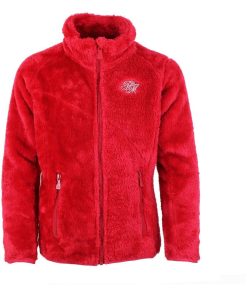 Veste polaire fille FARIANE - Rouge