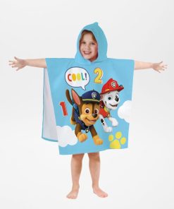 Cape de bain 'Pat Patrouille' - Bleu