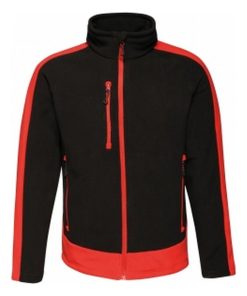 Regatta - Veste polaire CONTRAST - Noir Rouge