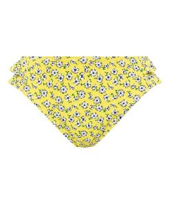 Slip de bain CIGALE - Brigitte Bardot - Jaune