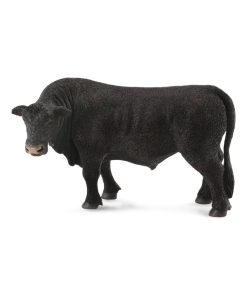 Figurine La Ferme (L): Taureau Angus Noir - N/A