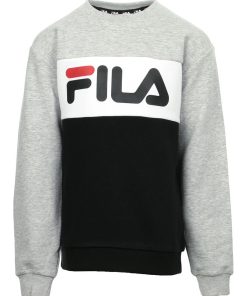 Sweat Night Blocked Crew Kids - Noir