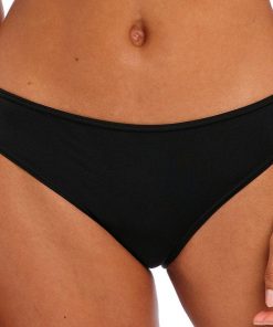 Bas de maillot de bain uni Jewel cove - Noir