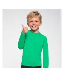 Rash Guard Uvpro Br Ml Inf Verde Folha ANTI UV - UV Line - Vert