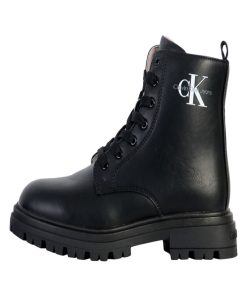 Bottine À Lacets Calvin Klein Jeans Lace Up Bootie - Noir