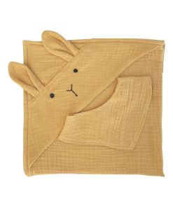 Serviette-bandana BUNNY BOBBLE mustard - N/A