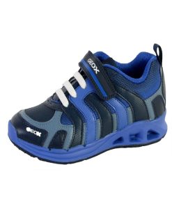 Basket Geox Enfant Garçons Dakin - Bleu