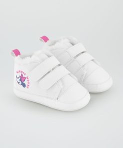 Baskets fourrées 'Minnie' - Blanc