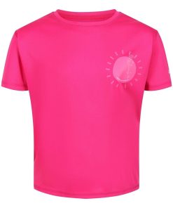 Regatta - T-shirt ALVARADO - Rose foncé