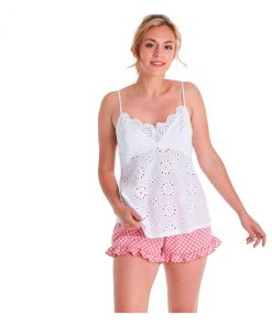 Top short JOLIE BB - Brigitte Bardot - Blanc