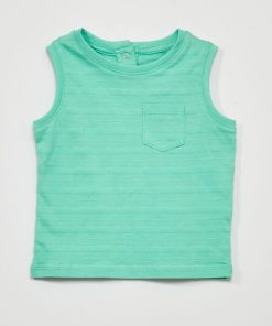 Débardeur en jacquard - Vert
