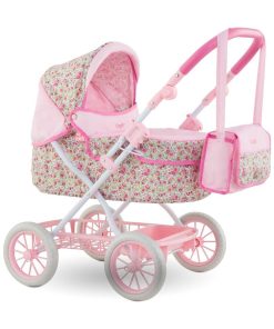 Landau Fleuri pour poupons 36 / 42 / 52 cm - N/A