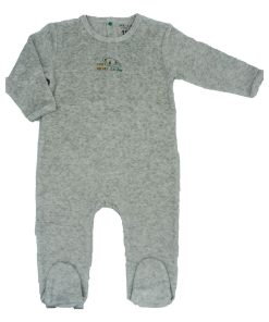 Pyjama Velours 'koala''doo&bo' - Gris