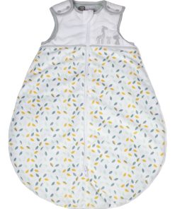 Gigoteuse naissance motif feuille bébé 0/6 mois Vert bébé Trois Kilos Sept - Vert