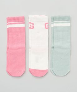 Lot de 3 paires de chaussettes - Rose