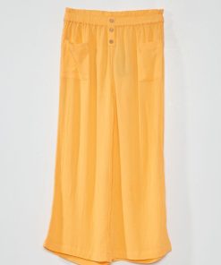Pantalon large - Orange