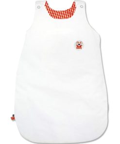 Gigoteuse Mi-Saison en Coton Bio Saxe Blanc - Blanc