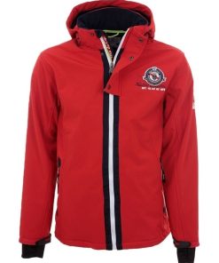 Blouson softshell garçon ECETOM - Rouge