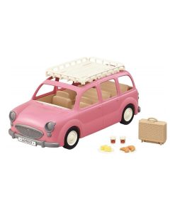 5535 Sylvanian Families Le Monospace Rose Et Set De Pique-nique - N/A