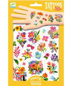 Tatouages Aqua Flor 'Djeco' - N/A