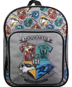 BAGTROTTER Sac à dos 31 cm avec poche maternelle Harry Potter Gris - Gris