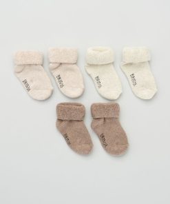 Lot 3 paires de chaussettes - BEIGE_SET