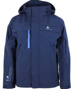 Parka garçon ECASIK - Bleu marine