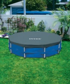 Bâche de protection pour piscines à armature de 457 cm de diamètre - N/A