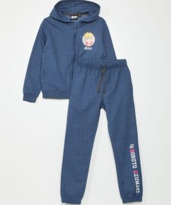 Ensemble jogging 'Naruto' - 2 pièces - bleu