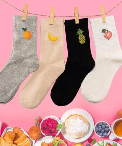 Coffret Chaussettes Salade De Fruits (Lot x4)- Sockup- 36-44 - Multicolore