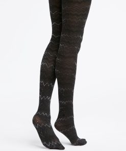 Collants 'DIM' transparent - noir