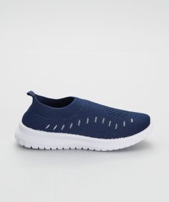 Baskets slip-on - bleu navy