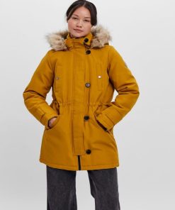 Parka à capuche Vero Moda - Jaune