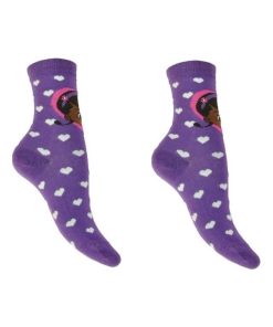 Une paire de chaussettes 27/30 Docteur la peluche - Violet