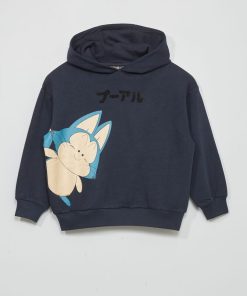 Sweat à capuche 'Dragon Ball Z' - bleu marine