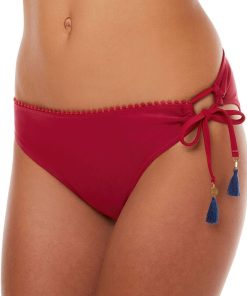 Slip de bain SOLEIL - Brigitte Bardot - Rouge