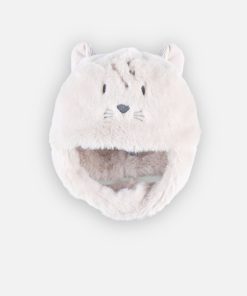 Chapka en groloudoux, greige - Beige