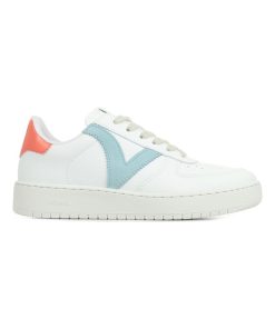 Baskets Victoria Madrid - Blanc Bleu ciel
