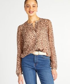 Blouse 'JDY' imprimé léopard - Léopard