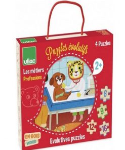 4 Puzzles Evolutifs Metiers - N/A